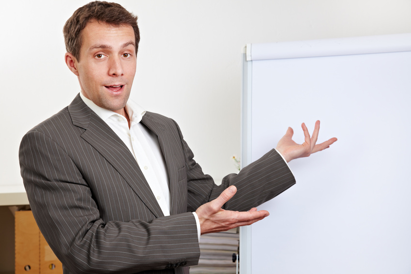 Businessman Presentation